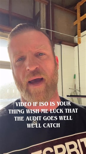 Luke Niels on Instagram: "👀ISO audit in progress- as I post this 👀 LETS GOOO #fun #yay #letsgo"