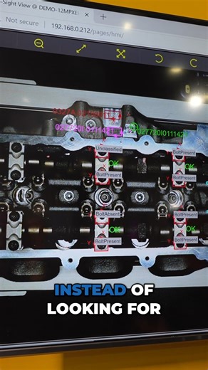 Automate on Instagram: "Who knew you could navigate change with confidence? Cognex shows how the In-Sight 8900 series vision system uses vision validation to automatically detect program changes, rerun images, and confirm what passes or fails. And it does it all before anything hits production. That right there is peace of mind and productivity at its finest. 🎥 Interview captured at Automate 2025 #machinevision #cognex #visionsystem #industrialautomation #automate2026"