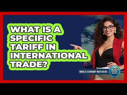 What Is a Specific Tariff in International Trade?