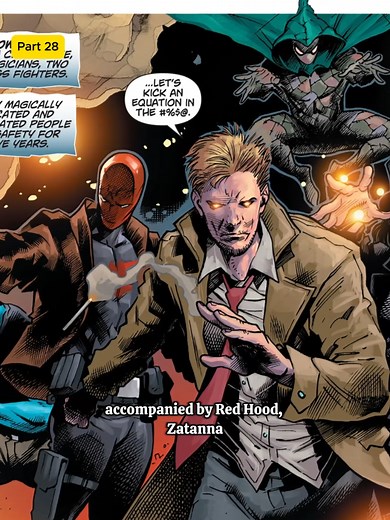 John Constantine walk straight into a trap #comics #comic #dc #dccomics #batman