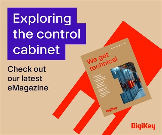 1K views | In the latest issue of We Get Technical we explore the control cabinet with Panduit, Hammond Manufacturing Co. Ltd., and Phoenix Contact USA Exploring the industrial control cabinet reveals the sophisticated balance between technology and engineering, showcasing the advancements that drive innovation in industrial settings Read more: https://bit.ly/46eCQhW | DigiKey | Facebook