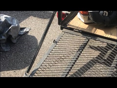 Trailer gate lift assist DIY build. $33 spent.