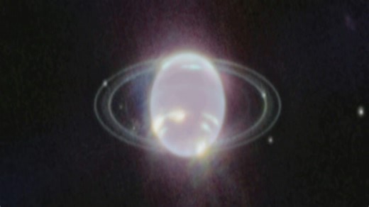 NASA releases detailed images of Neptune and its rings for the first time in three decades