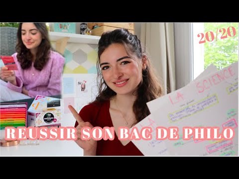 REUSSIR SON BAC DE PHILOSOPHIE // fiches, révisions, dissert