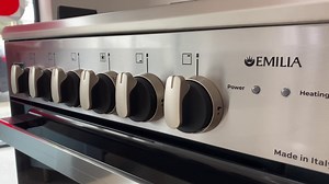 60cm Dual Fuel Cooker with Electric Oven – Emilia Appliances