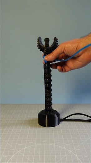 I 3D Printed a Silicone Tentacle That Bends in Any Direction @formlabs #formlabs #form4