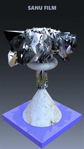 Soft Body Physics Simulation in Blender| Realistic Rigid Body Dynamics #blender #physics #shorts