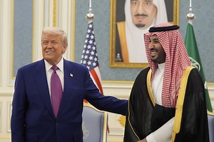 Golden swords and Arabian horses: Saudi Arabia's crown prince gives Trump a lavish royal welcome