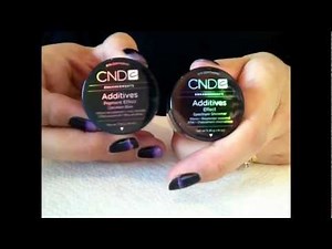 Review - CND Additives & Mica Pigment/Powders (nail art)