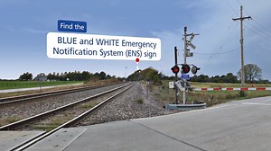 3K views · 41 reactions | Do you know what to do if your car gets stuck on the tracks? 1️⃣ Get out of your car. 2️⃣ Locate the blue and white emergency notification sign. 3️⃣ Call the number provided for help. | Operation Lifesaver Inc. | Facebook