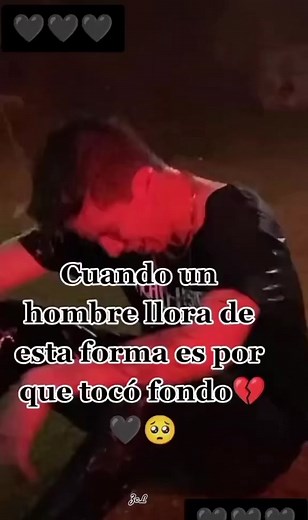 Emotional Heartbreak: When a Man Cries Like This, It's Because He Hit Rock Bottom