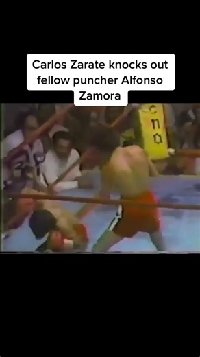 Carlos Zarate vs Alfonso Zamora: Knockout in 1977