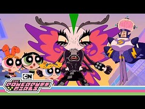 INSECT WARS | Bubbles and Buttercup Take down the EVIL BUTTERFLY | Powerpuff Girls | Cartoon Network