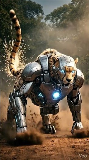 When Iron Robot Becomes a Cheetah | Cinematic Transformation