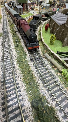 LMS express powers down the back straight