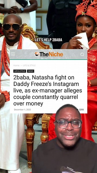 The reaction to 2Baba aka 2Face and this Honourable Natasha situation is comical to say the least. Where was this volume of empathy and concern for Annie Macauley? #2baba #2face #reaction #news