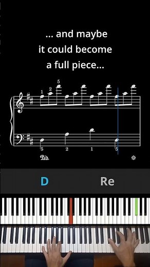 A fun exercise for triplets & right hand stretching - Piano Tutorial