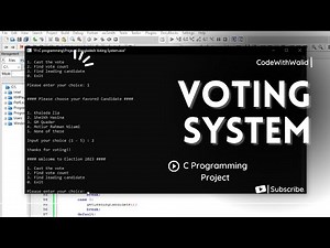 Make Your Own Voting System with C Programming: A Complete Tutorial