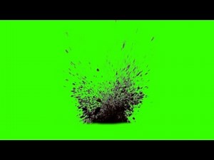 Dirt Charges 10 different FX green screen footage - free use