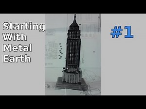 Starting with Metal Earth - Empire State Building #1