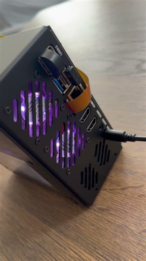 Pironman 5 Pro Max. High spec Raspberry Pi5 case from Sunfounder