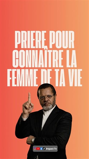 Pries comme ça pour connaître la femme de ta vie ! Pasteur Marcello Tunasi