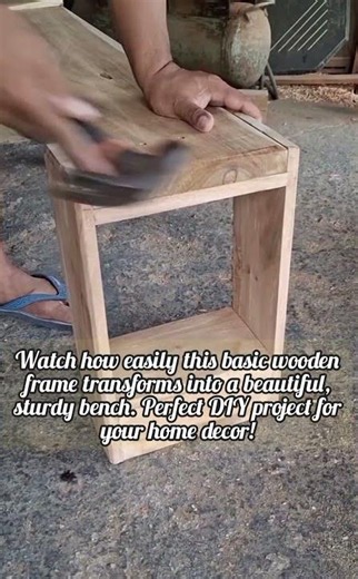 Easy DIY Wooden Bench Anyone Can Build