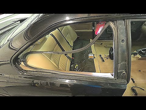 How to replace BMW E36 coupe rear vent window seals and gaskets