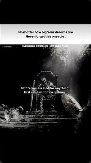 My infinity ♾️Before You Ask God for Anything | Deep Motivational Quote#PurposeDrivenLife #TrustGod