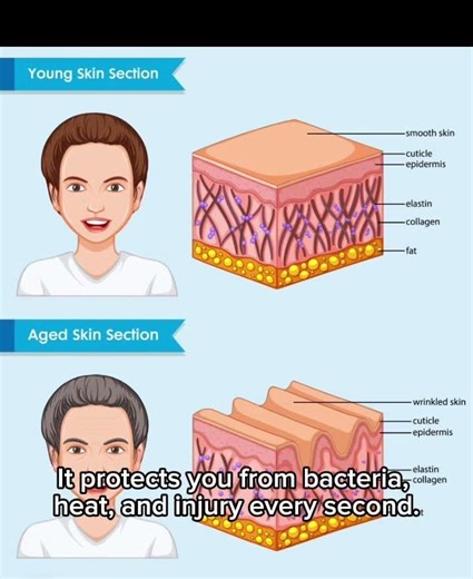 Skin - Integumentary System Explained. Watch This #biology #anatomyeducation #youtubeshorts