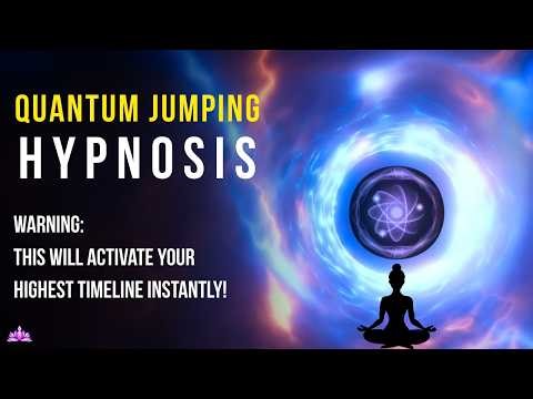 Quantum Jumping Hypnosis: Shift to a Parallel Reality & Manifest FAST! (Guided Meditation)