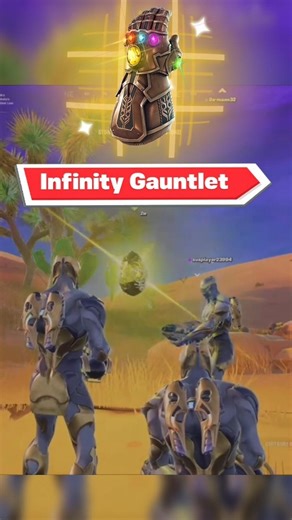 Thanos - Mythic Infinity Gauntlet 🥶 | #fortnite #fortniteclips