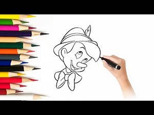 How to Draw Pinocchio – Easy Step-by-Step Tutorial for Beginners