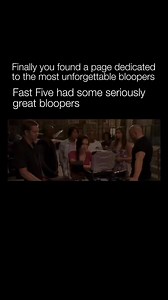 75K views · 1K reactions | Bloopers from Fast Five highlight how much...
