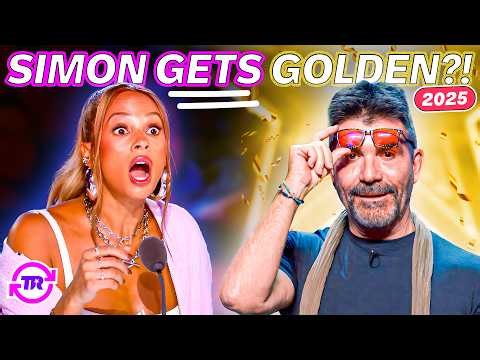 Simon Cowell Auditions And Gets GOLDEN BUZZER On BGT 2025! 😱🌟