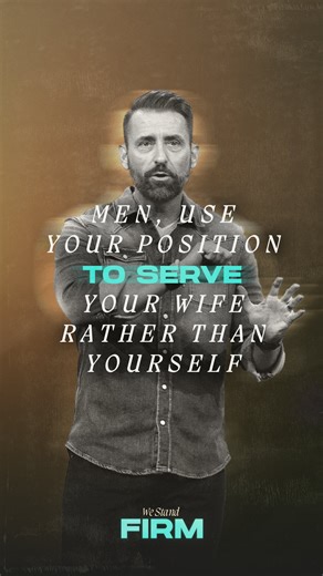 Men, when you submit to God’s authority, you create a safe place for your wife to follow your example. God is calling you to step up and lead your home spiritually. | Traders Point Christian Church