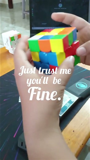 Solving cubes with bg music of your choice. #cfop #shortsfeed #chillcubers