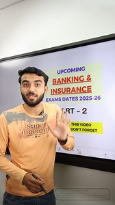 📌 UPCOMING BANKING & INSURANCE EXAMS DATES 2025-26 PART - 2🔥🔥📝💯💯 ➡️ To Enroll In ALL EXAMS MAHAPACK Visit The Link👇👇 https://www.wellacademy.in/study/20nr ➡️ Join Our Telegram Channel 👇👇 https://t.me/prepwithwell ➡️ Follow Our Page For More Such Educational Content 💯💯📚✔️ . . . 📢 Stay informed—join our community of learners for the latest exam tips, strategies, and success stories! . . . ⚠️ Disclaimer: This post is for informational and educational purposes only and does not constit