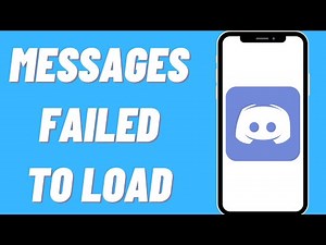 Discord Messages Failed To Load (FIXED)