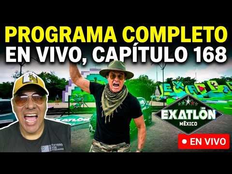 🔴 EN VIVO: EXATLÓN MÉXICO 🇲🇽 CAPÍTULO 168| HOY SON 2 CARROS 😱 GANAN LOS🔴🔵🔥#ExatlonMexico #Exatlon