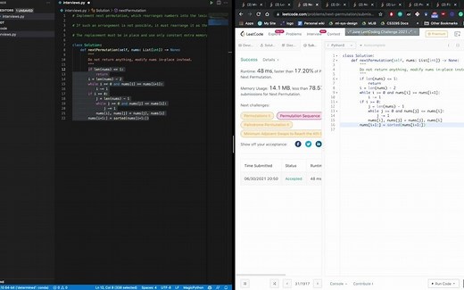 用GitHub的AI编程挑战Leetcode！