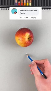 35K views · 414 reactions | Realistic Apple Drawing #pencildrawing #coloredpencil #realism | Graphite Flow | Facebook