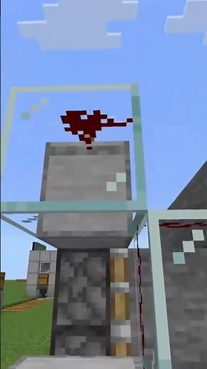 How to make a piston door in Minecraft Bedrock