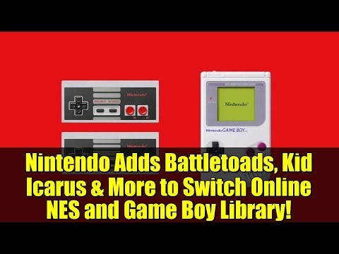 Nintendo Adds Battletoads, Kid Icarus & More to Switch Online NES and Game Boy Library!