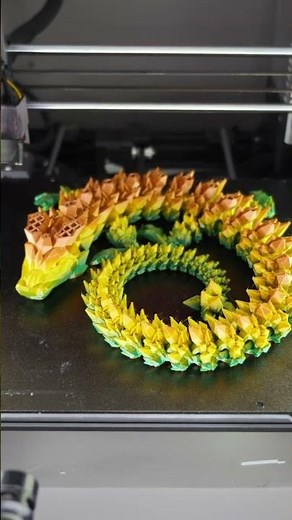 This 3D Printed Dragon Detail is Insane #3dprinting #impressive
