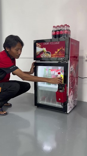 New refrigerator machine for new drink taste
