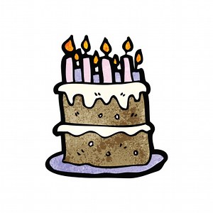 Comic Geburtstagstorte