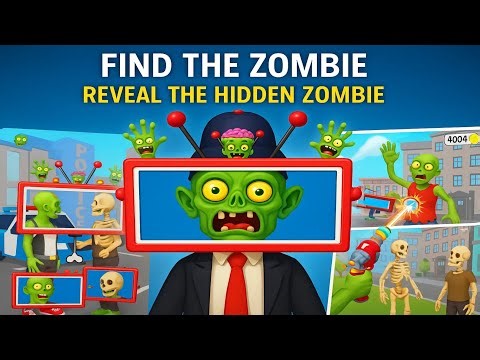 Find the Zombie 🧟‍♂️🔍 | Hidden Zombie Hunter Gameplay (Android)