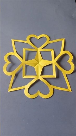 Amazing Paper Heart Cutting ✂️❤️ #shorts