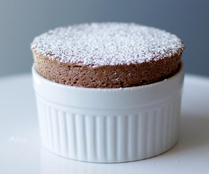 Homemade Chocolate Souffle